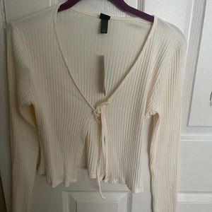 Target Long sleeve crop top